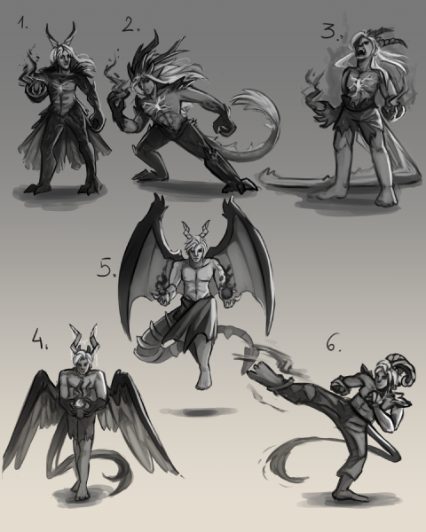 Personal Concept Art Challenge for the character Sylus from Love and Deepspace